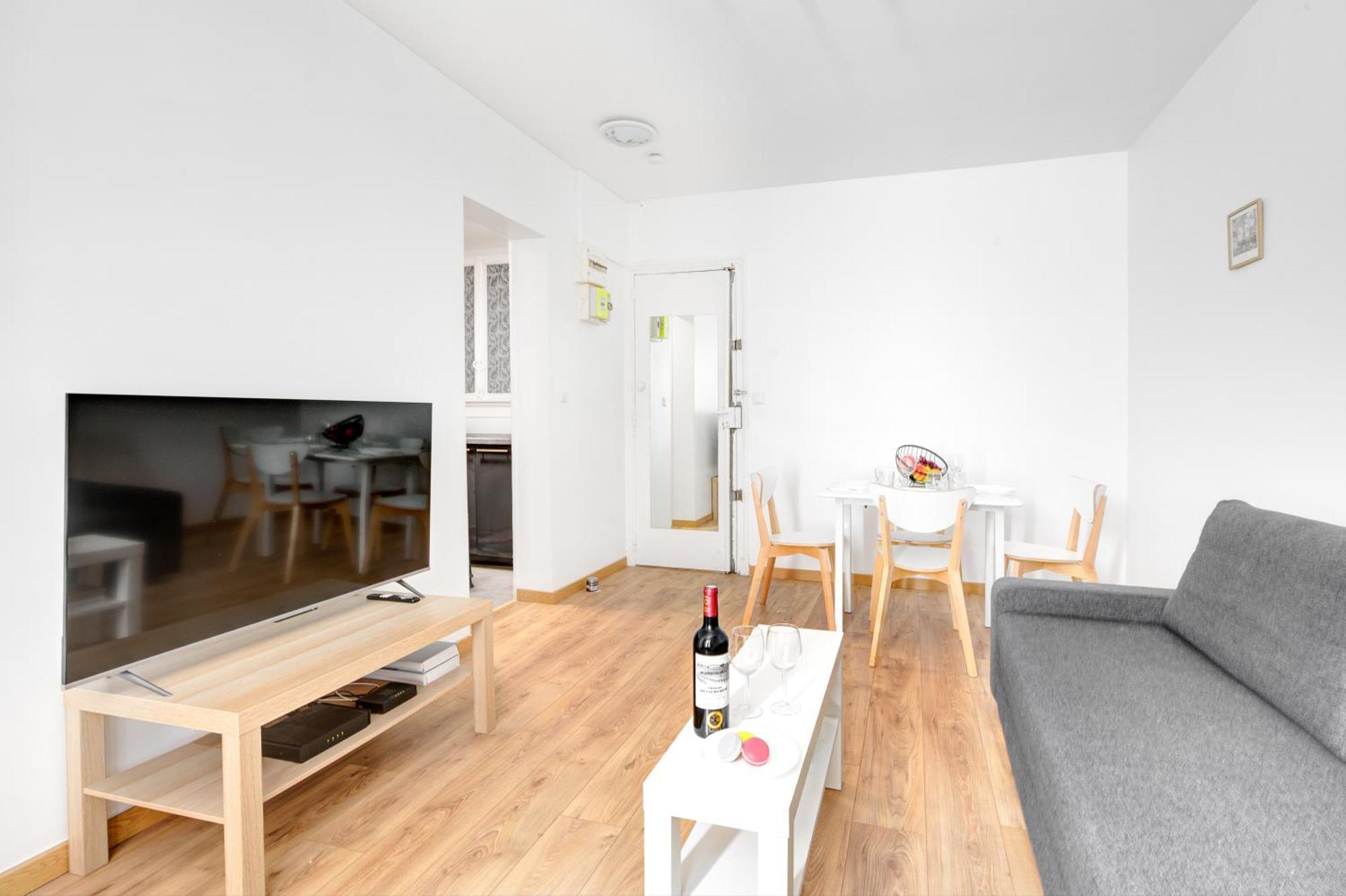 4 Personnes Charmant Appartement Paris 13Eme Extérieur photo